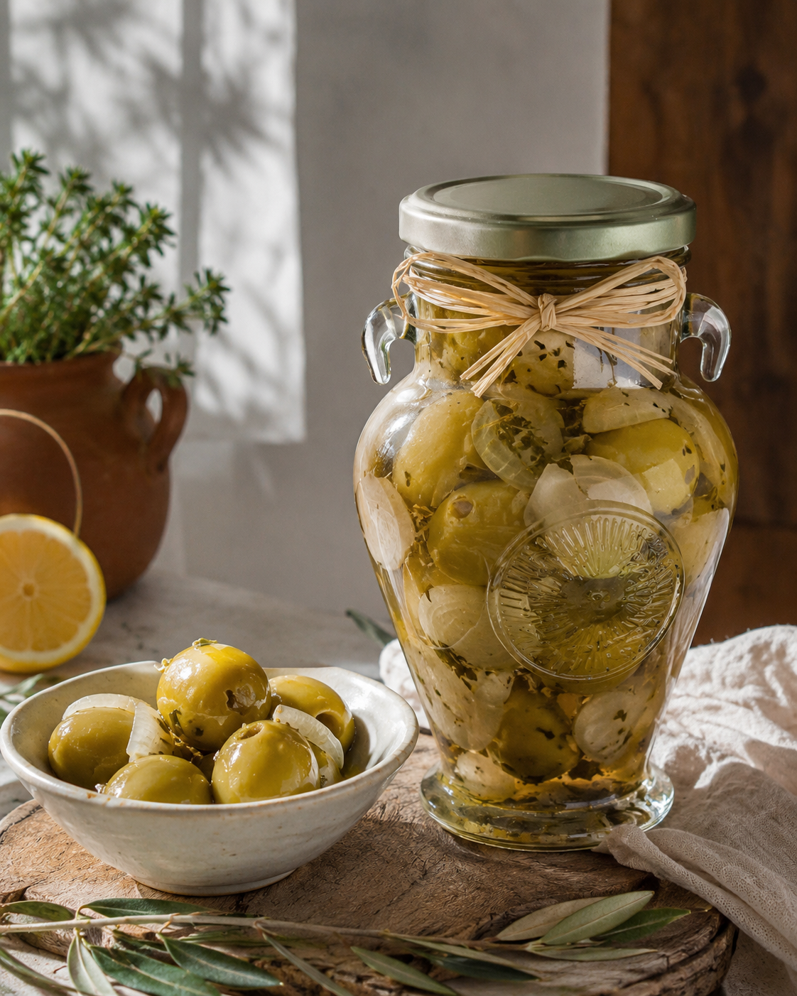 Zielone oliwki Królewskie Gordal bez pestki