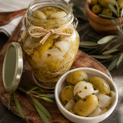 oliwki 4 Zielone oliwki Królewskie Gordal bez pestki