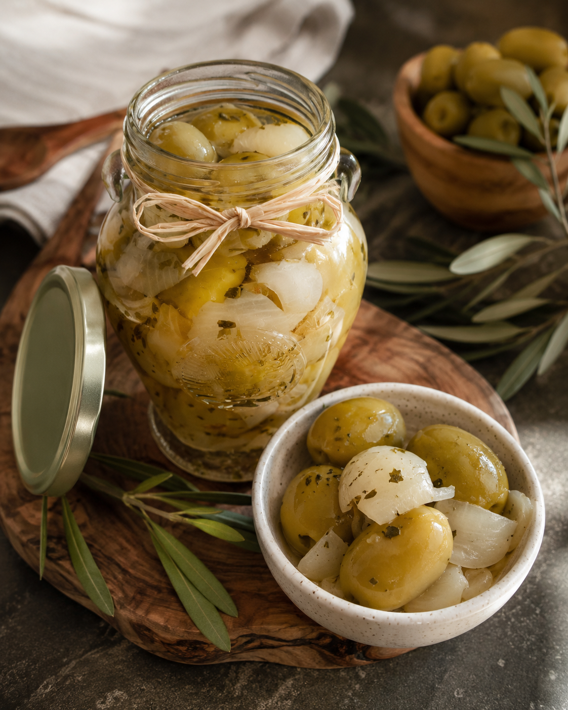 Zielone oliwki Królewskie Gordal bez pestki